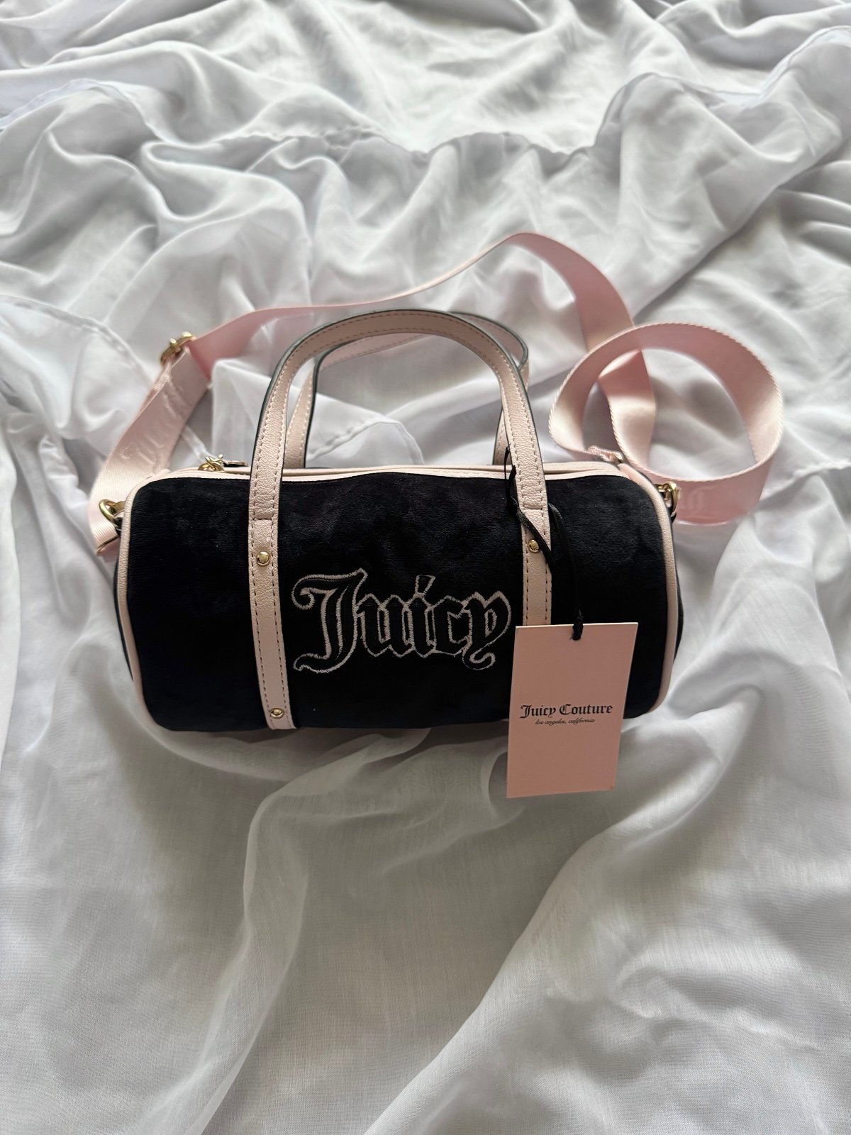 Juicy Couture Queen of Everything Mini Barrel Bag