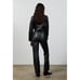 New 249 Zara 100% Sheep Leather Pants Limited Edition 2154/244 Size 10