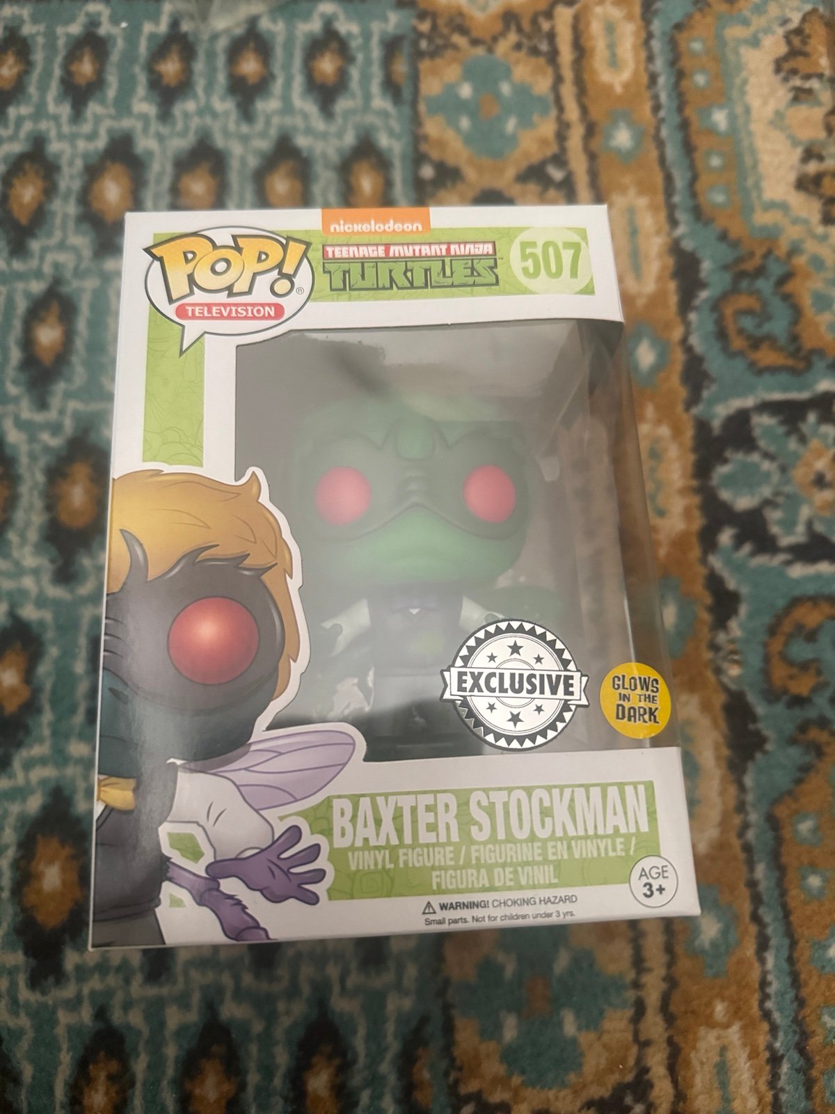 Funko Pop! Television: Teenage Mutant Ninja Turtles - GITD Baxter Stockman #507