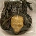 Gold skull and lace hat