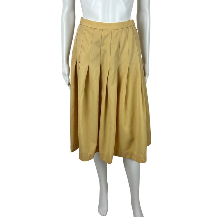 mid length pleated skirts 80