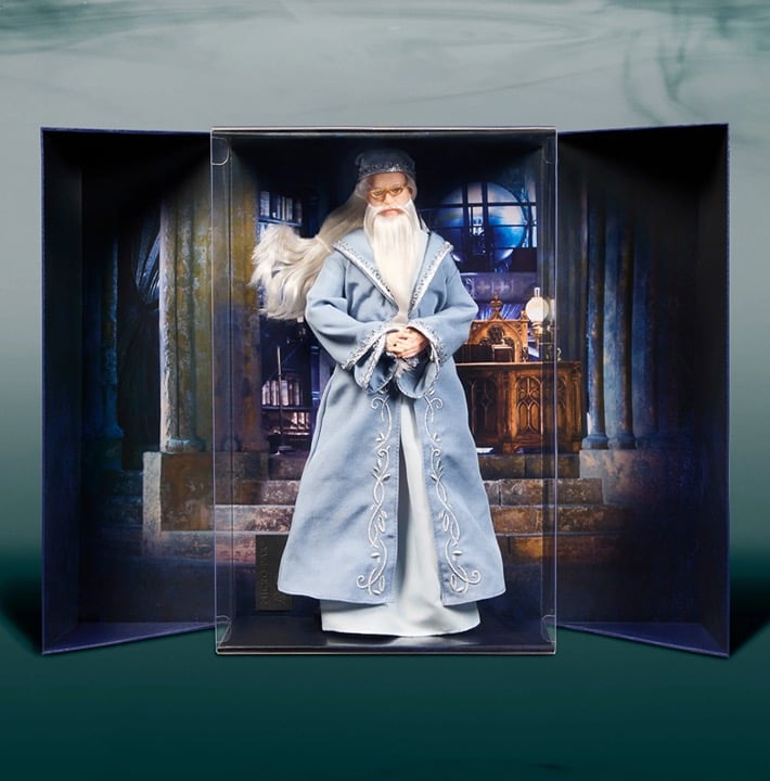 Harry Potter Design Collection Albus Dumbledore Doll WIZARDING WORLD NRFB NEW