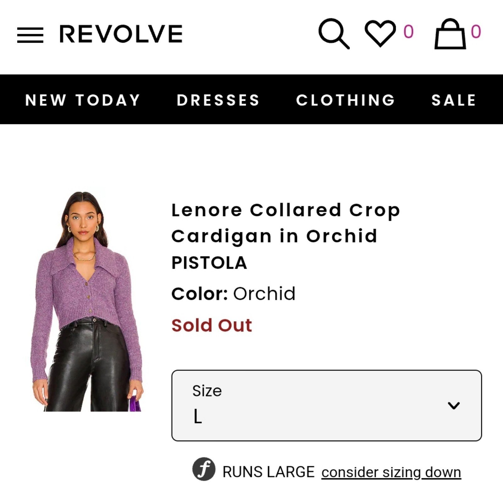 SOLD OUT ON REVOLVE- PISTOLA Sweater