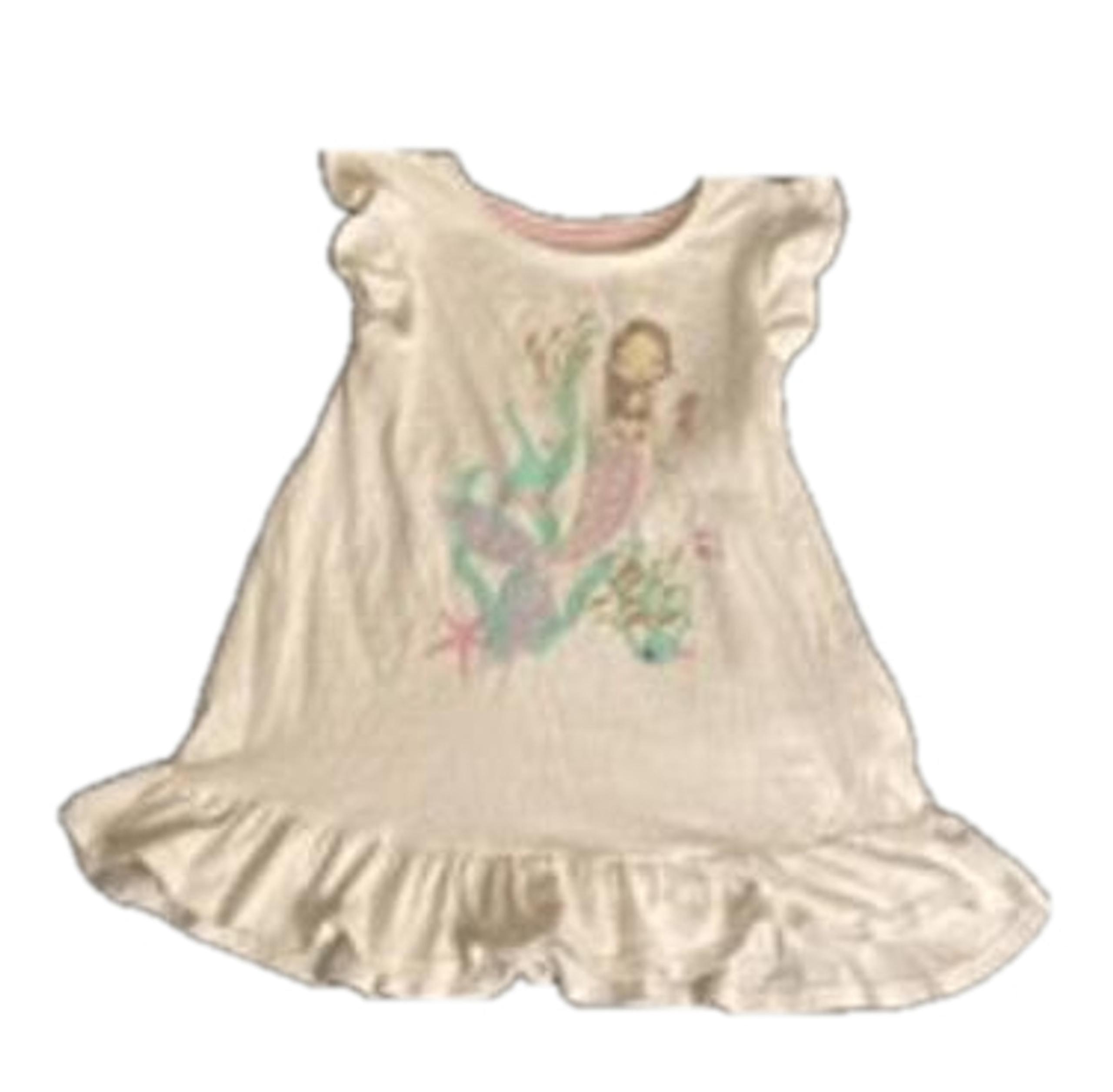 Cynthia Rowley Mermaid Short Sleeve Girls Shirt Size M