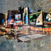 5 Panel Wall Art Painting City Night Broadway Canvas. Timesquare