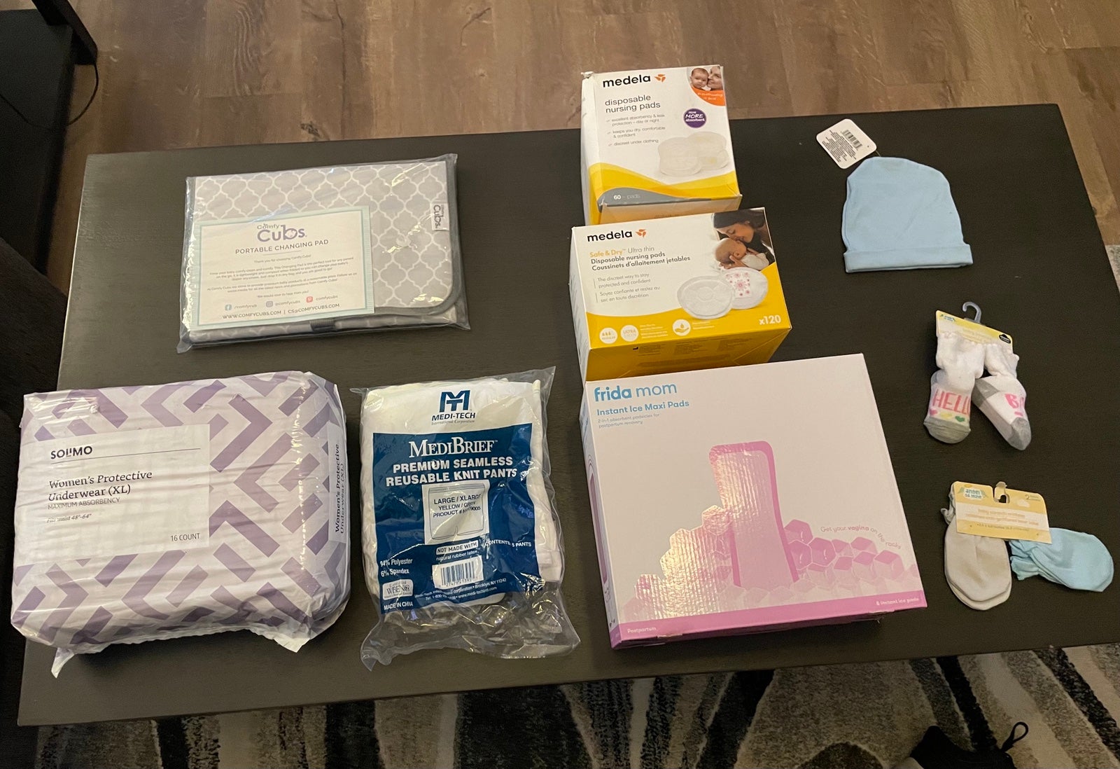 postpartum care and Baby Items
