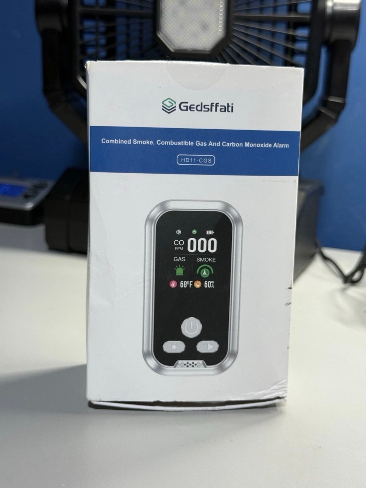 Gedsffati HD11-CGS, Combined Smoke, Combustible Gas And CO1 Alarm White