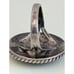 Vintage 70's Navajo Petrified Wood Sterling Ring Size 6.25