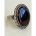 Vintage 70's Navajo Petrified Wood Sterling Ring Size 6.25