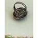 Vintage 70's Navajo Petrified Wood Sterling Ring Size 6.25