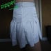 NWT Adidas Stella McCartney Zippered pleated Tennis Skirt S Small white