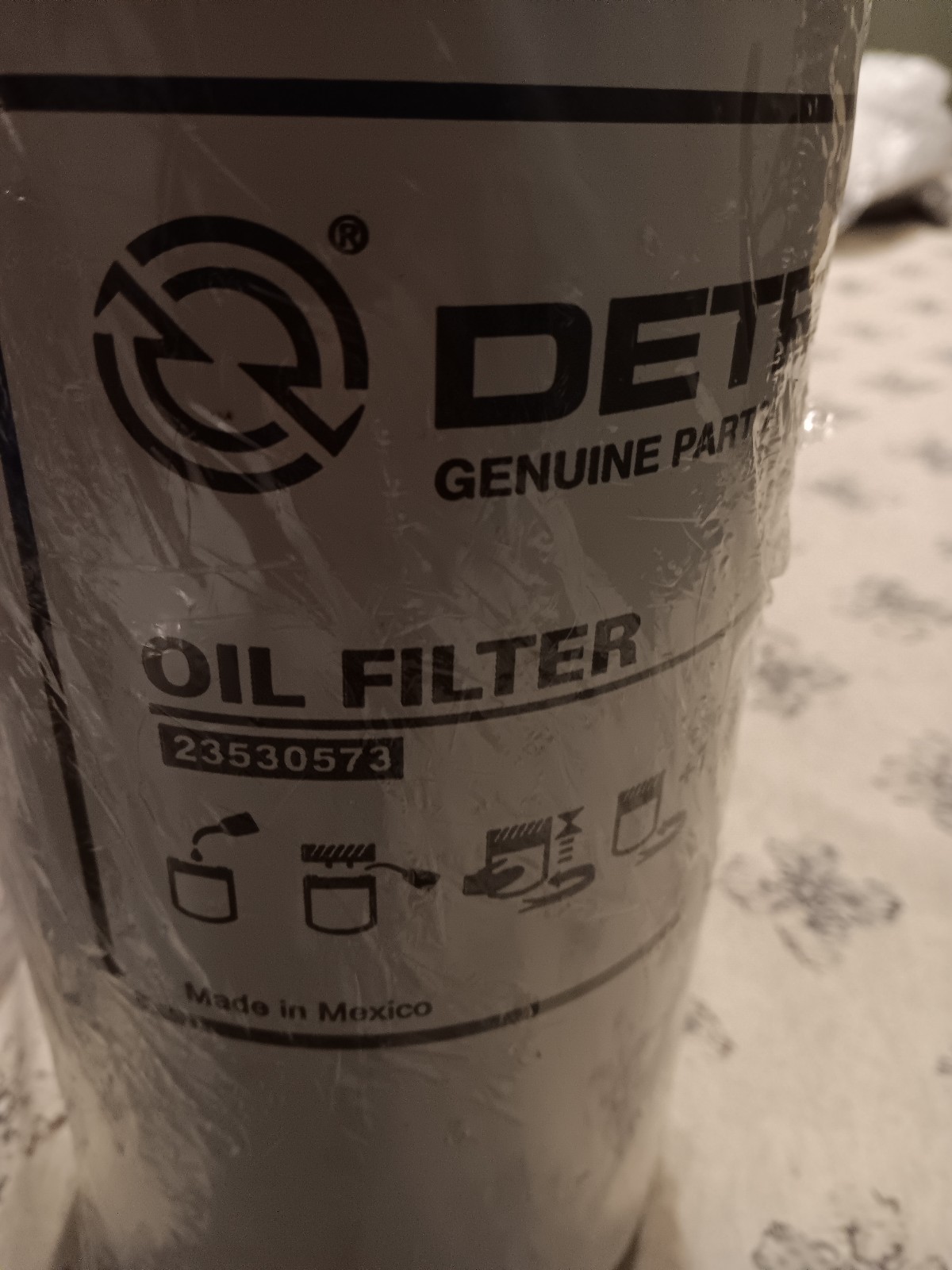 Genuine Detroit Diesel 71 92 Lube Oil Filter Spin-on 23530573 (1pcs)
