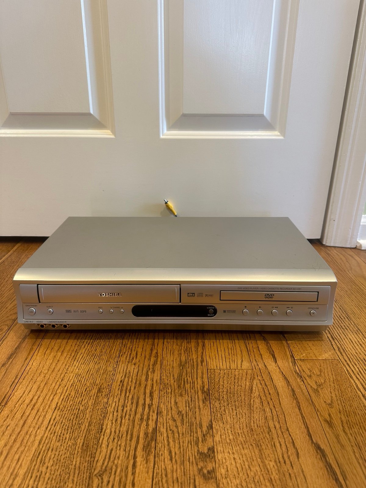 Toshiba SD-V291 DVD VHS Combo Player Tested - Working