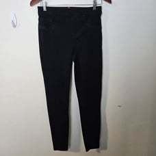 Spanx Jeanish Ankle Leggings Pants Womens Black Size Medium Regular