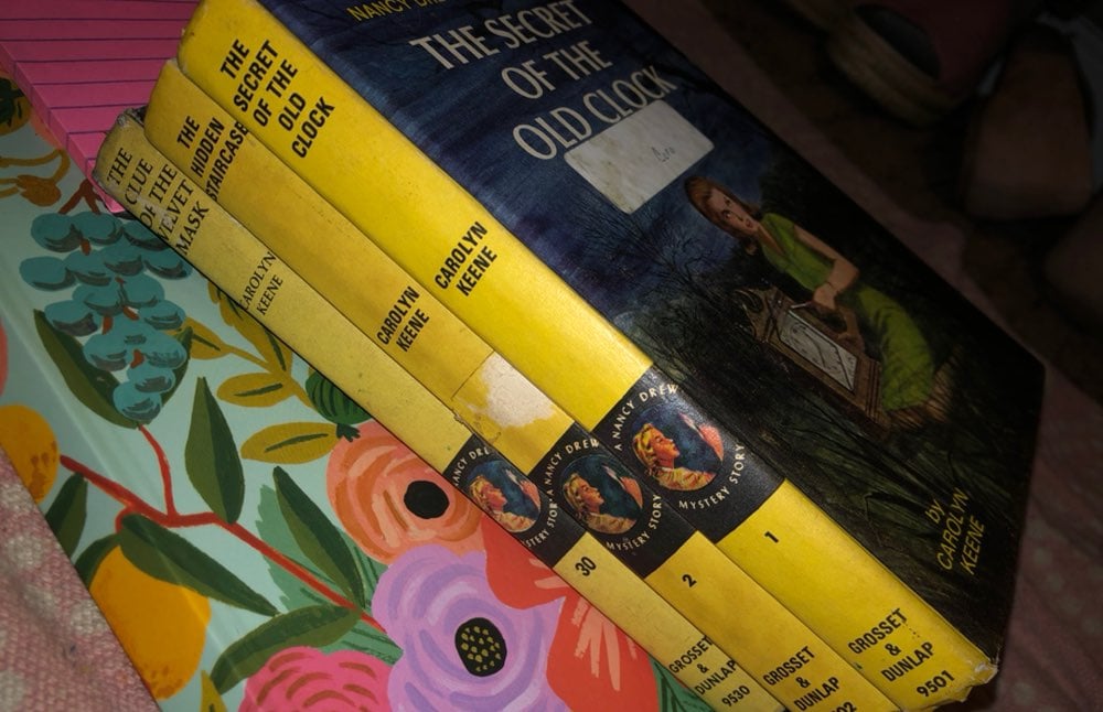 Classic Nancy Drew books, 1, 2 & 30