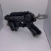 Nerf Black Blaster Cosplay Painted Silver Nightfinder Custom Mod Larp Pistol