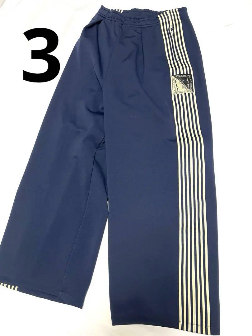 New Kapital size 3 navy smooth jersey baggy