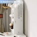 Makeup Vanity Desk Stool Set with LED Lights & Mirror Dressing Table 5 Drawers
