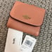 NWT Coach Small Leather Wallet F87588 in Melon
