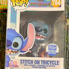 Funko Pop Up Shop Lilo & Stitch on Tricycle 784