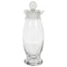 Vintage Cambridge Etched Glass Cocktail Shaker Barware MCM Glassware Decanter