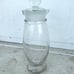 Vintage Cambridge Etched Glass Cocktail Shaker Barware MCM Glassware Decanter