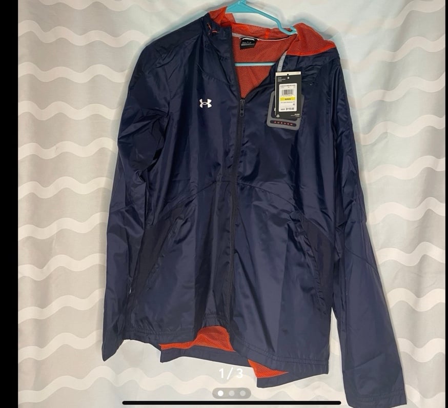 NWT Auburn university rain coat