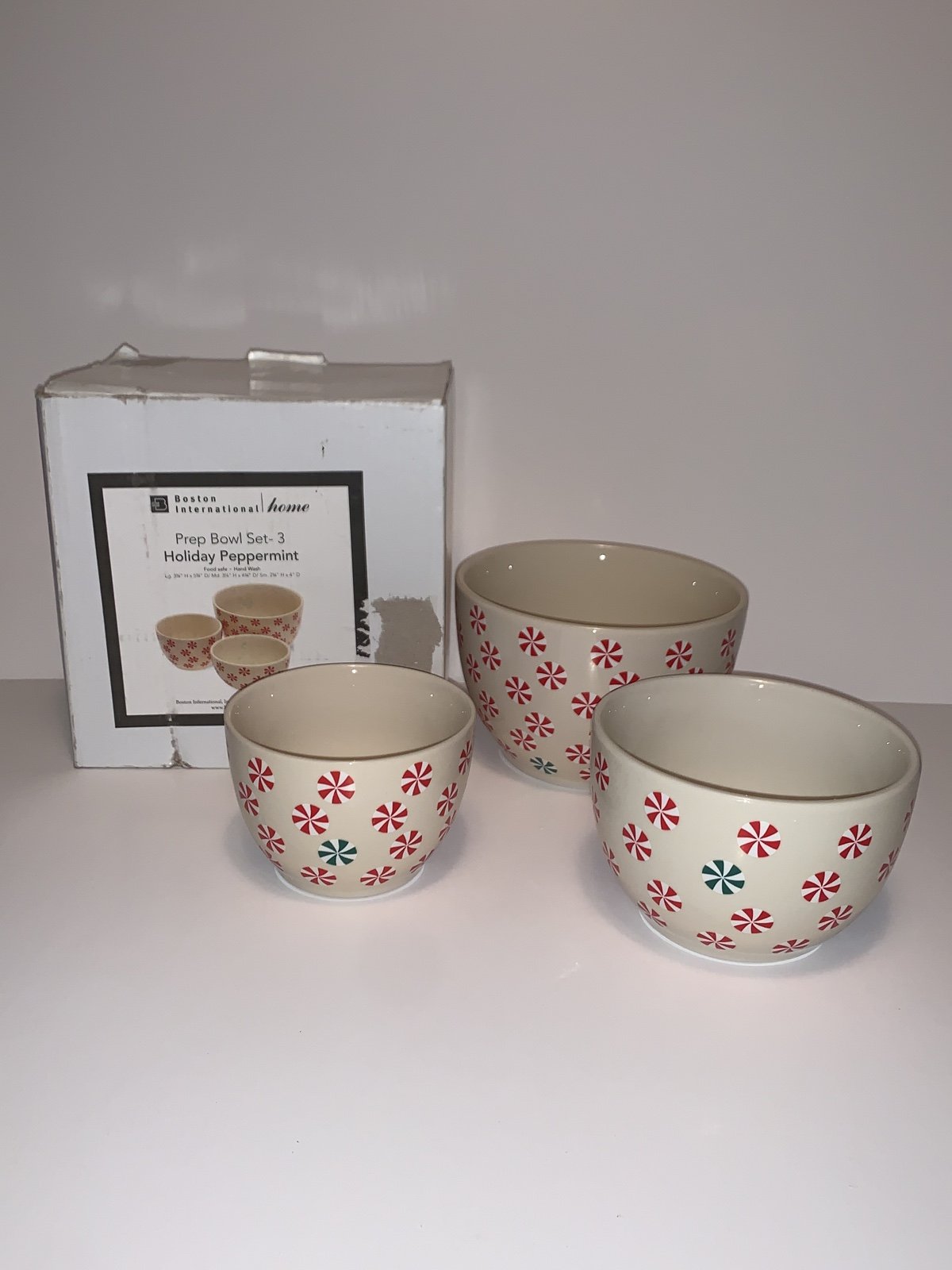 Boston International Home Set of Three Prep-Bowls