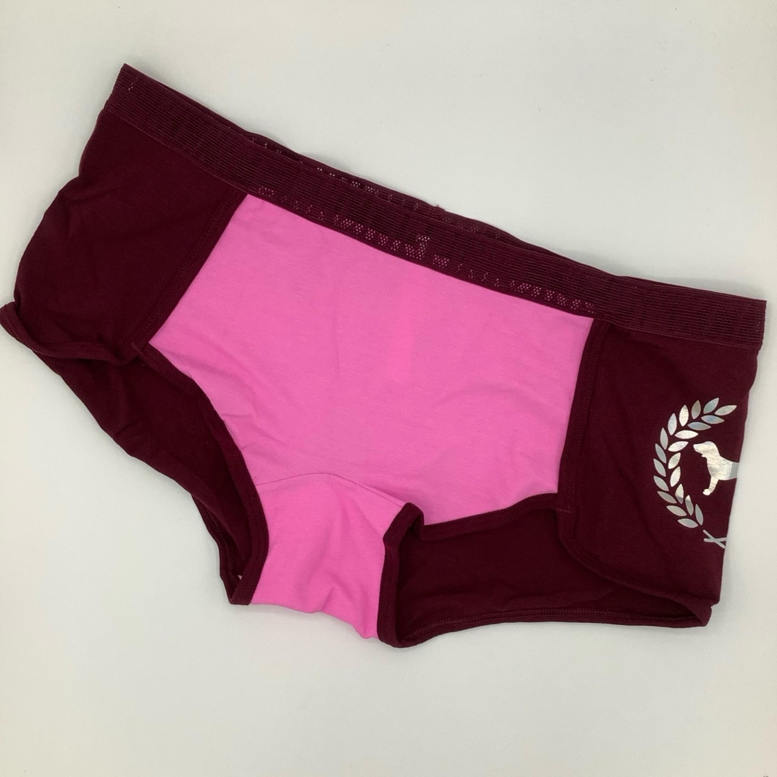 New Victoria’s Secret PINK Mesh Logo Boyshort Panties - Medium