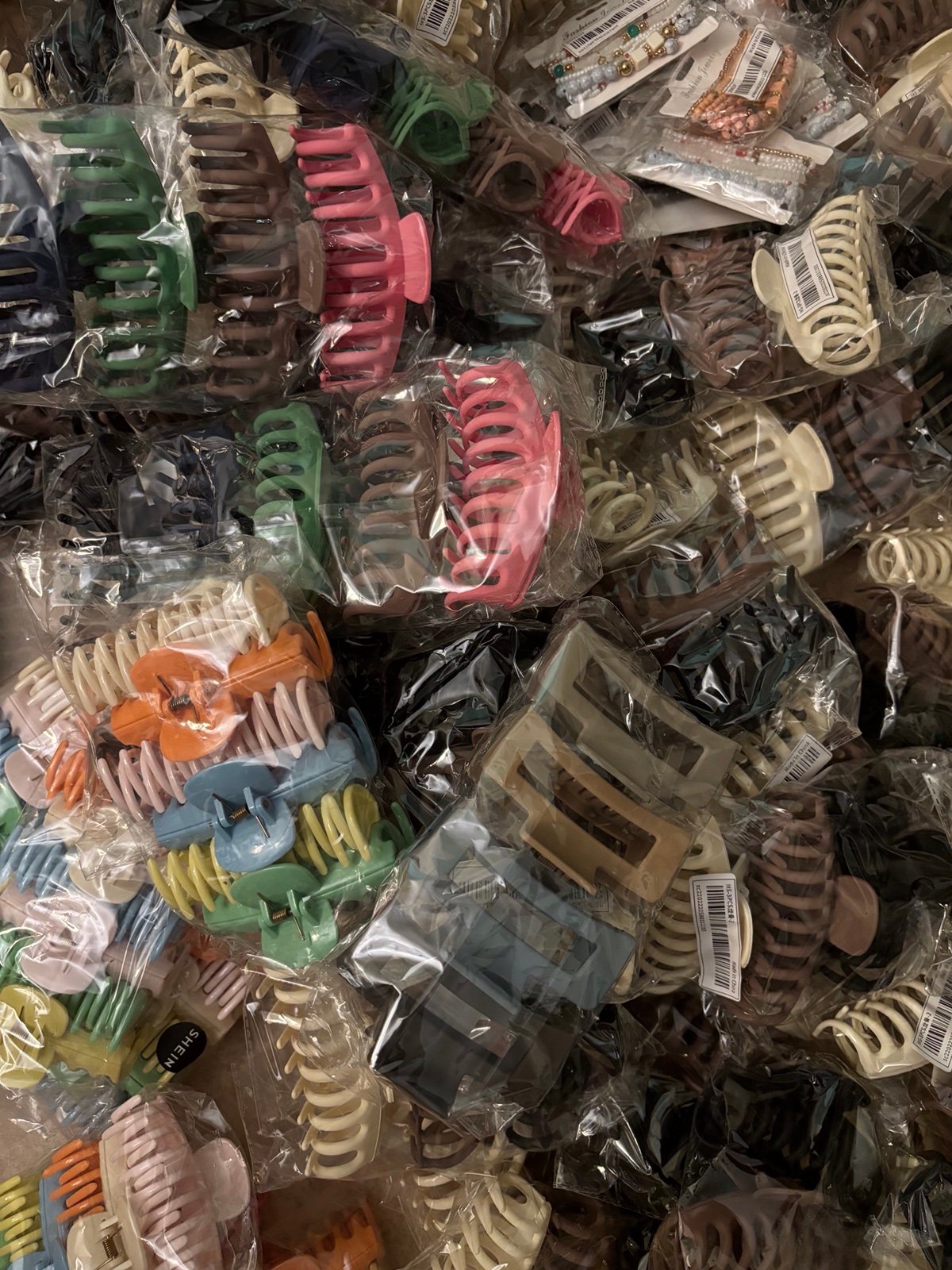 Lot Of 50 Hair Clips Bundle Deal