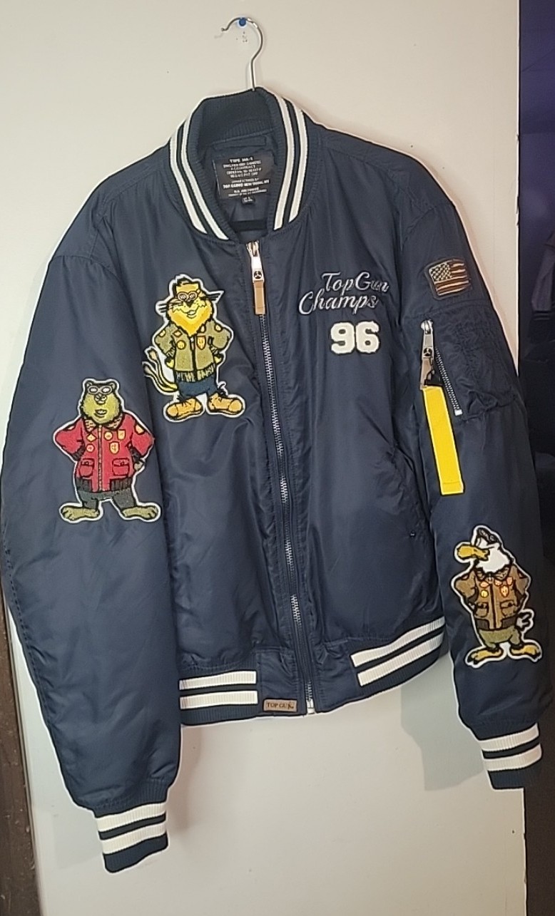 Top Gun champs Type MA-1 bomber jacket