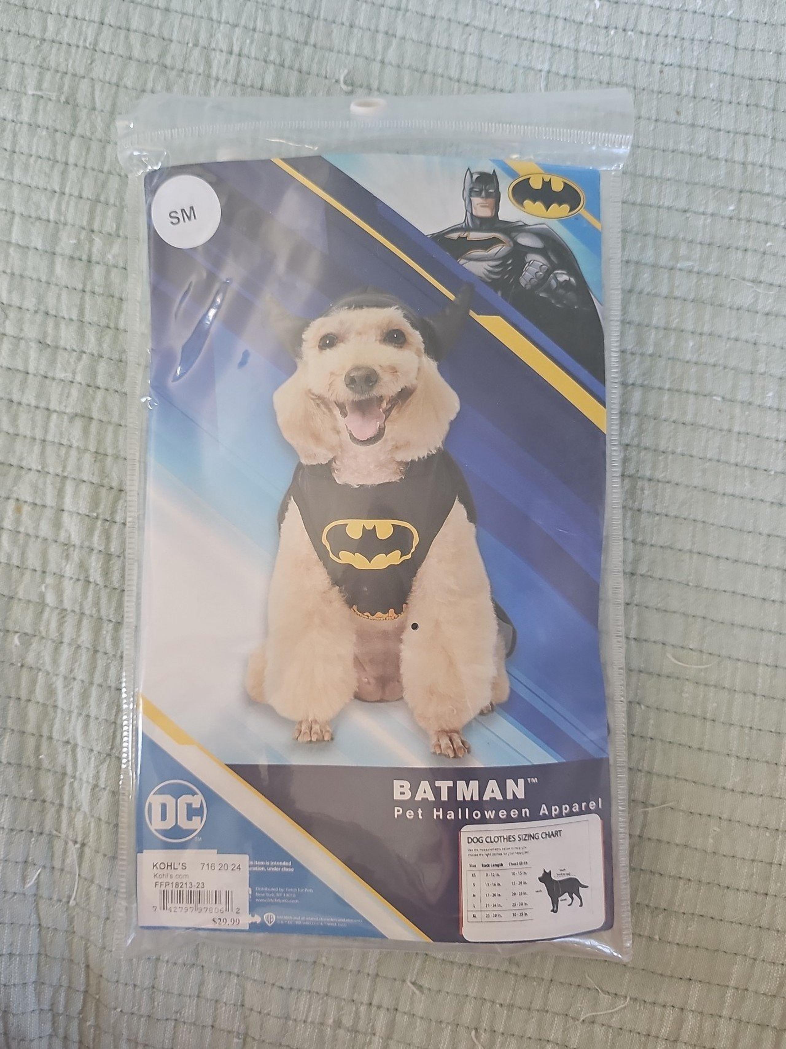 Batman pet Halloween apparel
