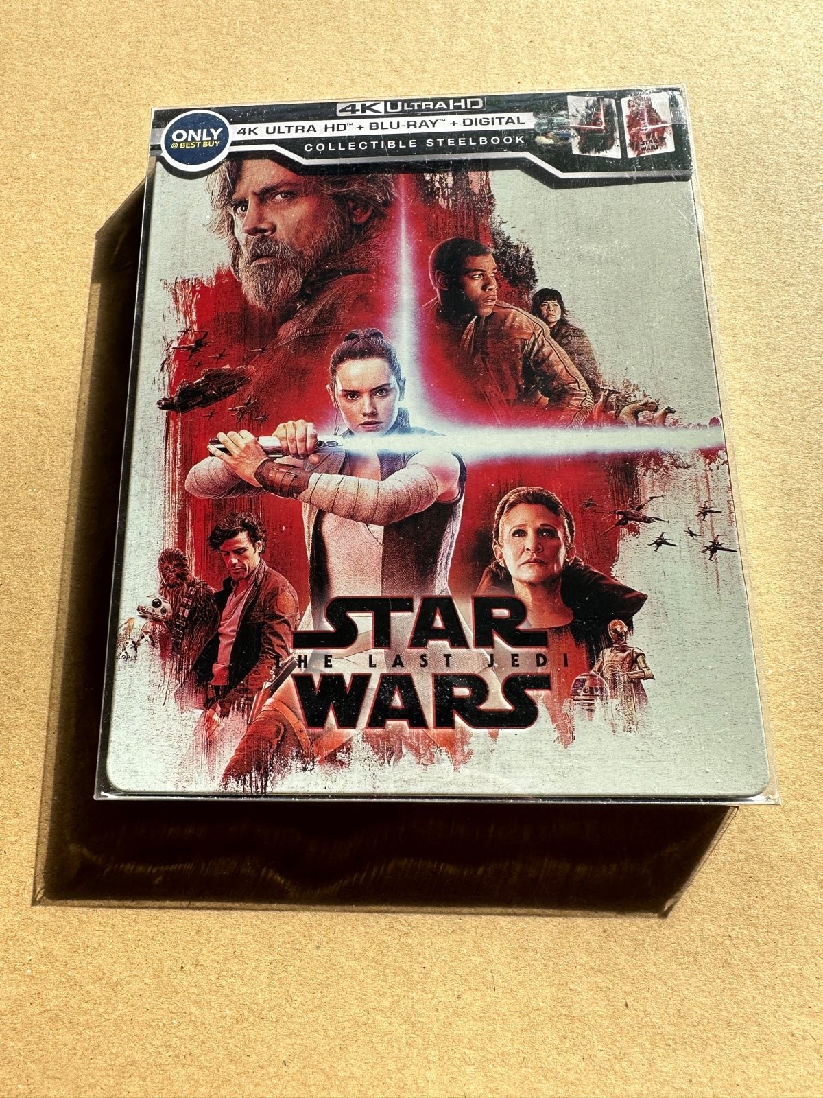 Star Wars The Last Jedi 4k Steelbook