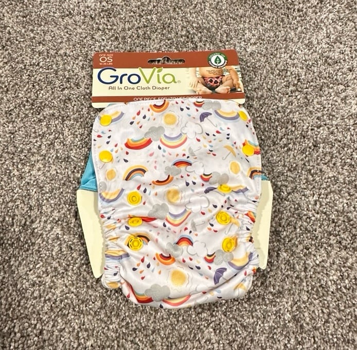Grovia AIO Rainbow Baby