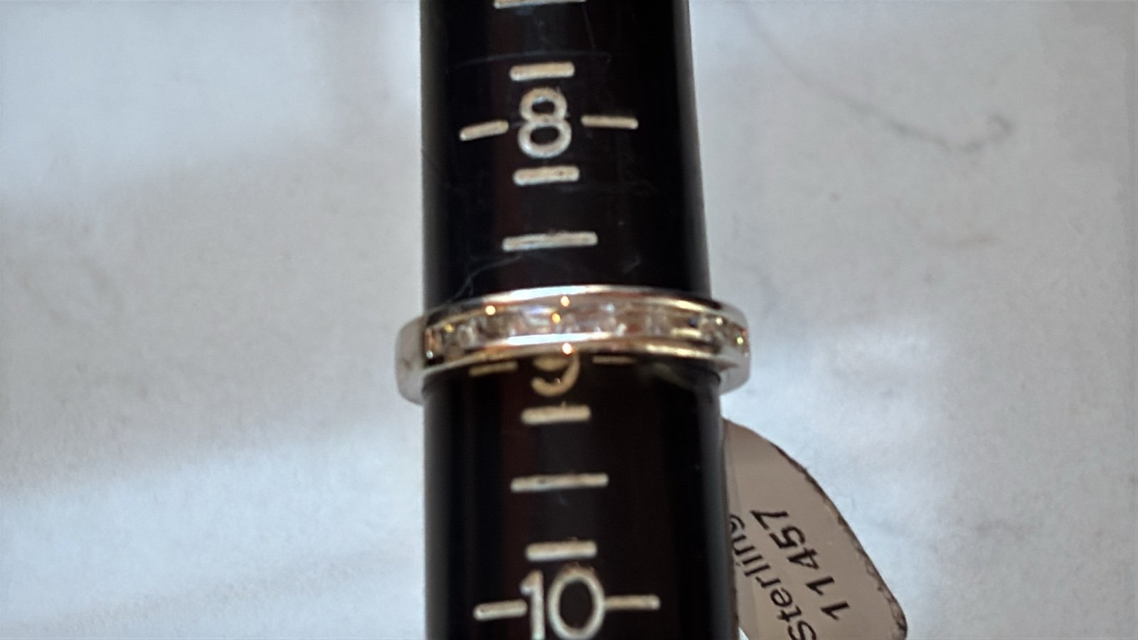 Reserved Sterling & Cubic Zirconia Ring