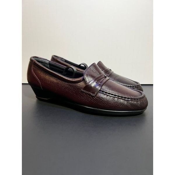 SAS Tripad Comfort Women’s Brown Leather Slip On Loafers / Size 7.5 Medium