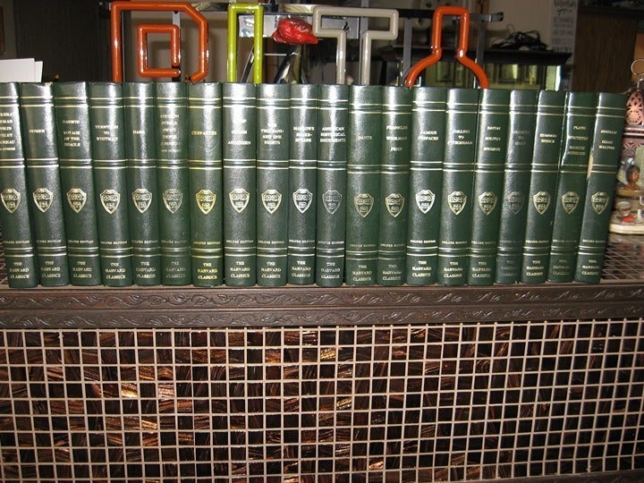 THE HARVARD CLASSICS Deluxe Edition Lot of 20 Hardcover