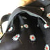 Alice + Olivia Weekender Duffle Bag Black Daisy Print