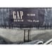 Gap 70's Flare Sailor Button Jeans Women's 10 / 30R Medium Wash Zip Button Fly