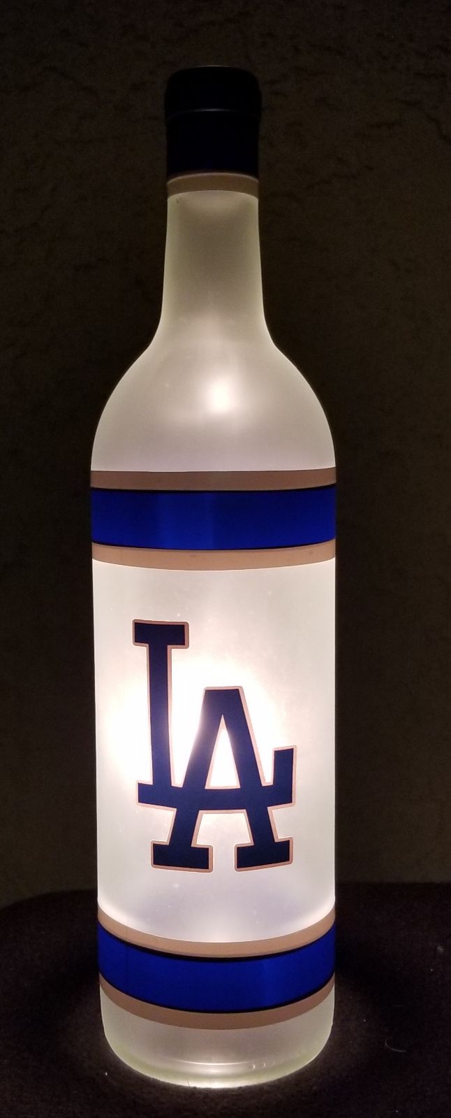 Sm Los Angeles Dodgers Wine Bottle Lamp