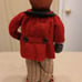 Primitive Folk Art Jack O Lantern Man with Black Cat Pail 12.5 inches
