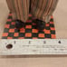 Primitive Folk Art Jack O Lantern Man with Black Cat Pail 12.5 inches