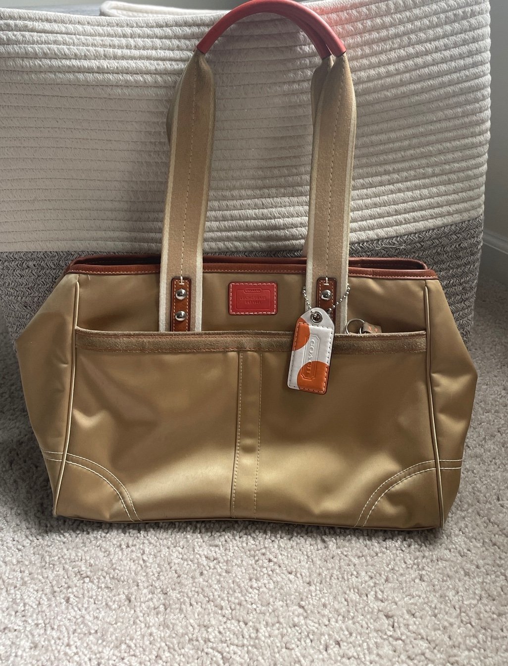 Coach Satin Bag
