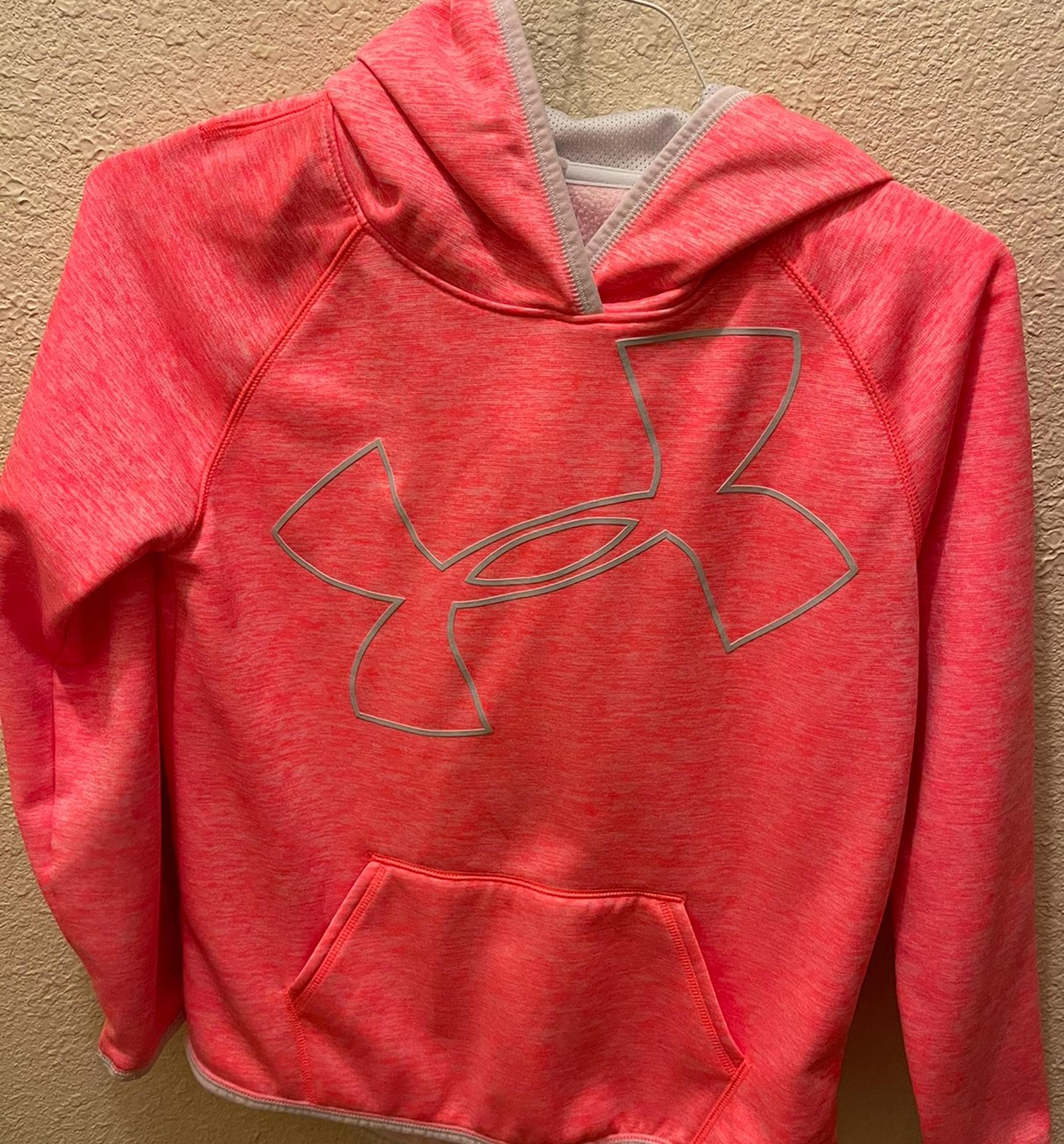Tangerine hoodie YL - Under Armour