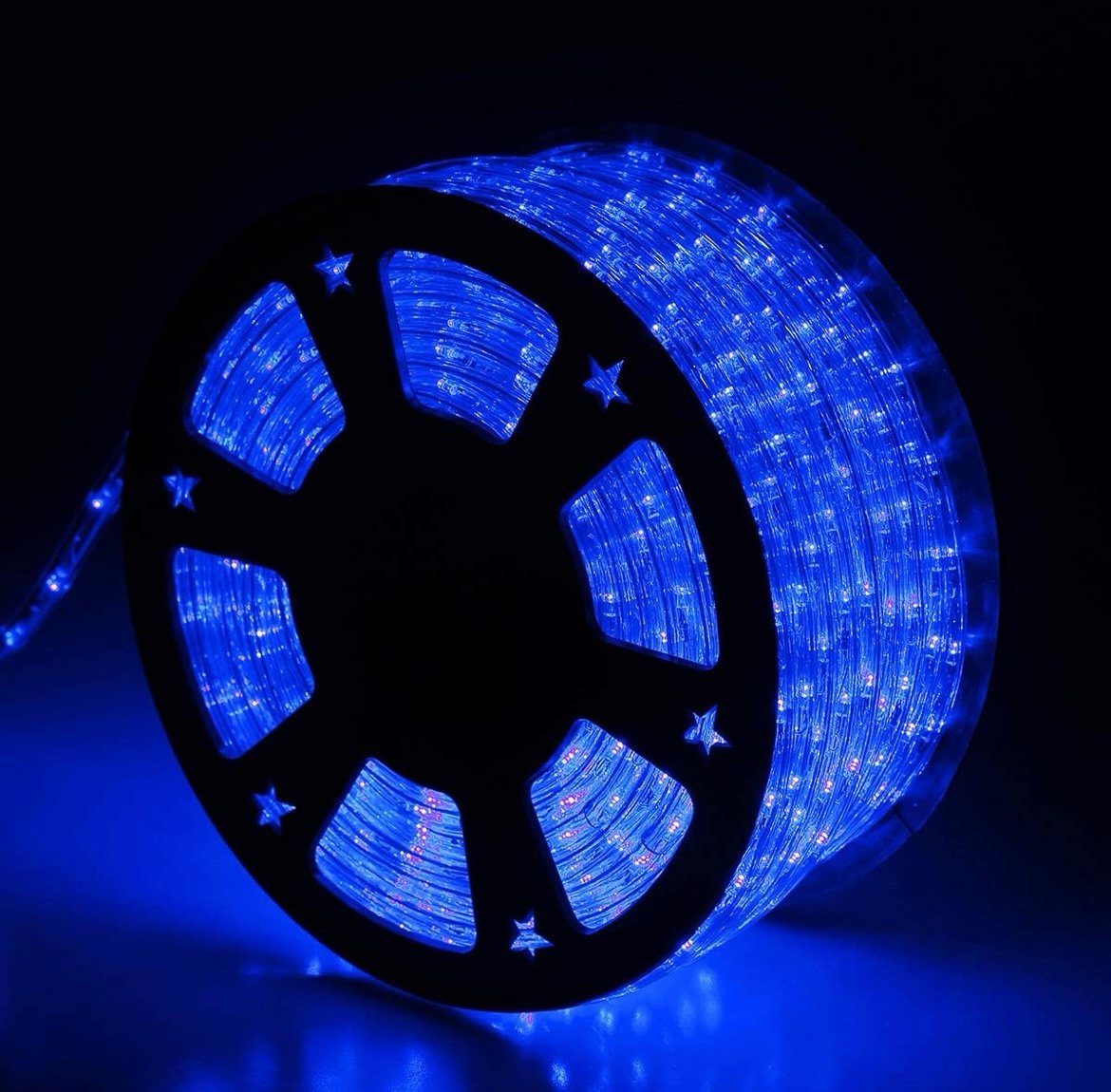 100ft Blue LED Rope Lights