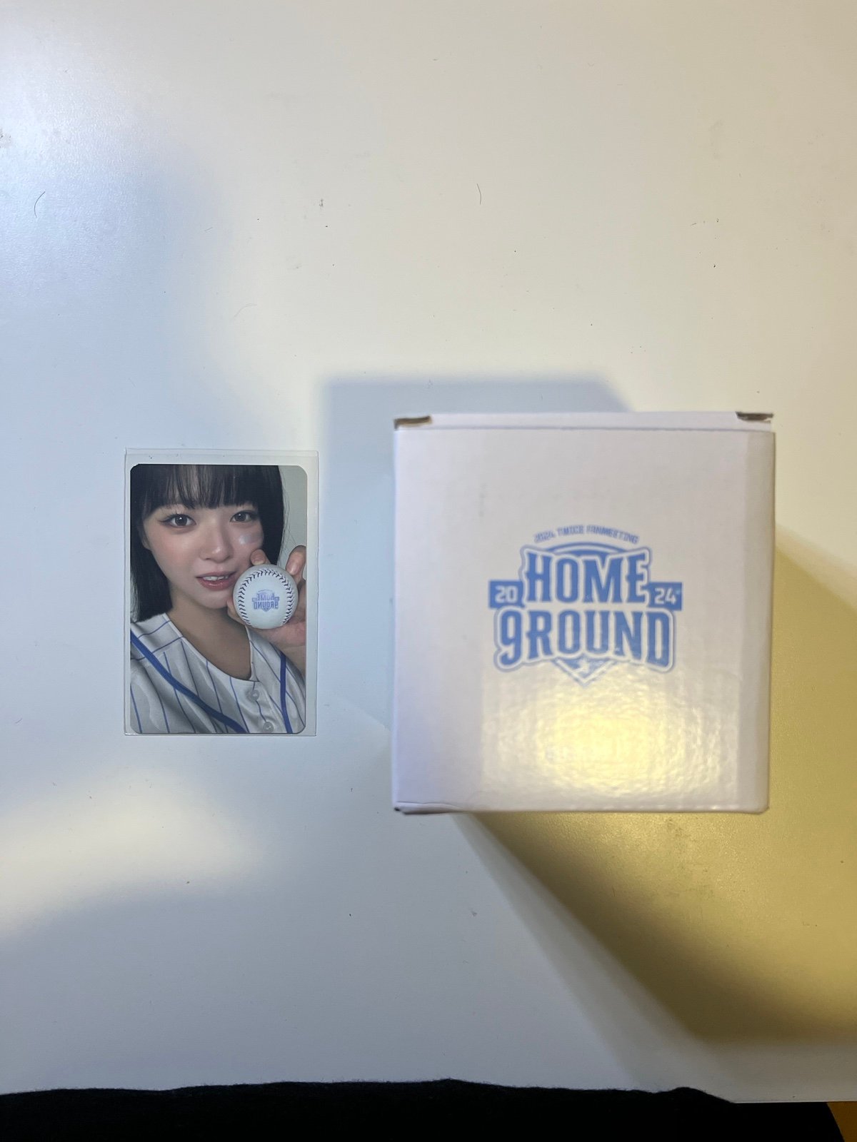 TWICE 9ROUND JEONGYEON Anniversary Baseball + Photocard