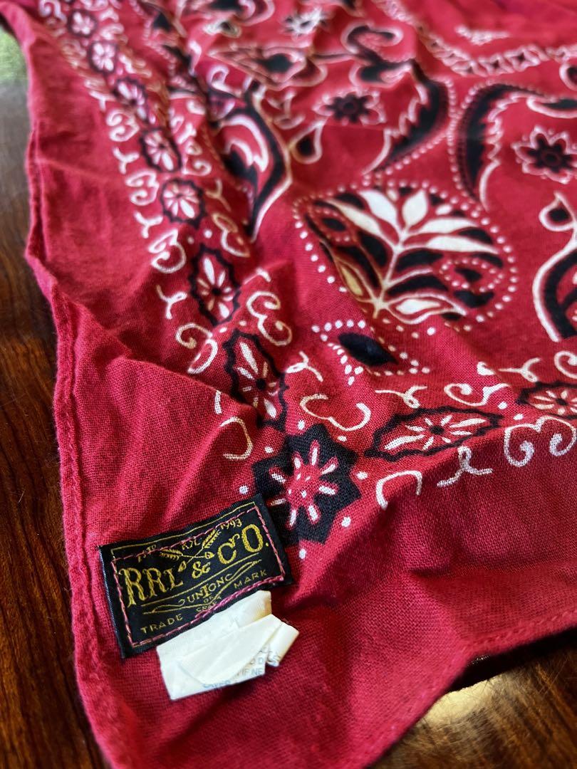 RRL – Three Pack Bandana Scarf Red/Blue/Black – Tenue de Nîmes