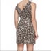 Kate Spade New York Autumn Leopard domino dress sheath size 6 pockets NWOT