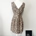 Kate Spade New York Autumn Leopard domino dress sheath size 6 pockets NWOT
