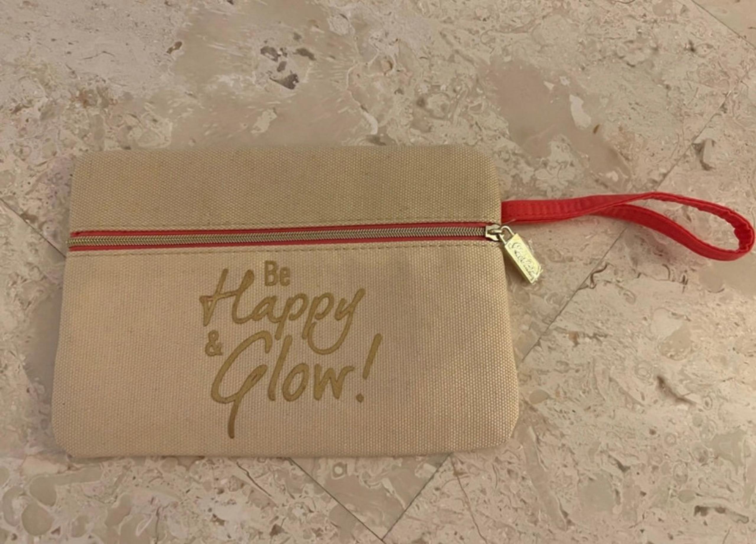 Guerlain canvas beauty pouch